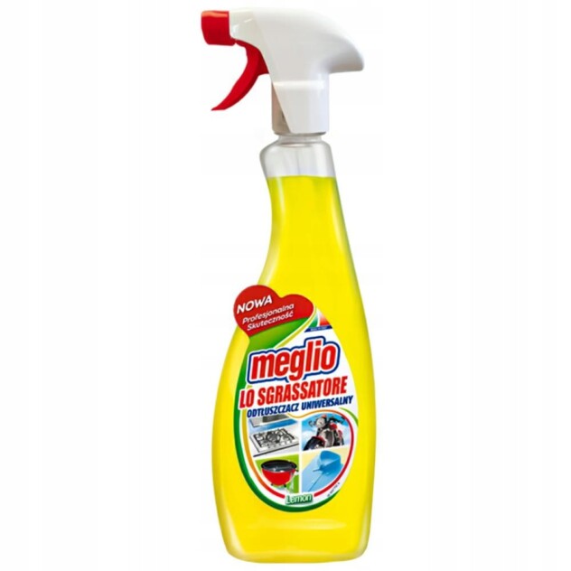 MEGLIO LEMON Odtłuszczacz Uniwesralny Spray 750 ml