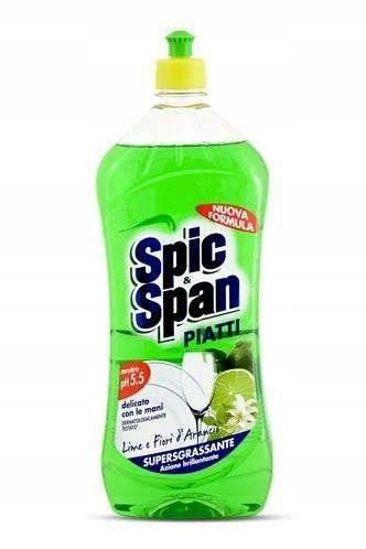 Spic&Span limonka Płyn do mycia naczyń 1 l