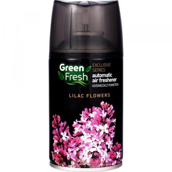 Green Fresh LILAC FLOWERS Odświeżacz powietrza spray wkład zapas 250 ml